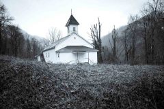 Church with Kudzu Vines. Harlan County, KY.  2018 - Ross Gordon