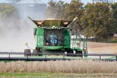 10. Harvesting Soybeans. Logan County Kentucky, 2022. Kentucky Documentary Photographic Project (II). Bob Hower