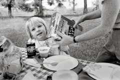 3. Breakfast at Wigwam Village. Cave City, Barren County, 1976. Kentucky Documentary Photographic Project (I). Bill Burke