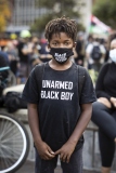 12. Unarmed Black Boy, Breonna Taylor Demonstration. Louisville, Jefferson County Kentucky, 2020. Kentucky Documentary Photographic Project (II).Hector Emanuel